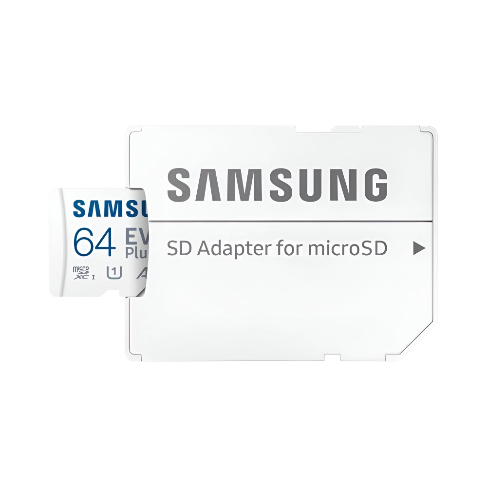 Samsung Micro SD Card 64GB Evo Plus v10 With Adapter For DSLR Camera CCTV Camera and Smart Phone view 3